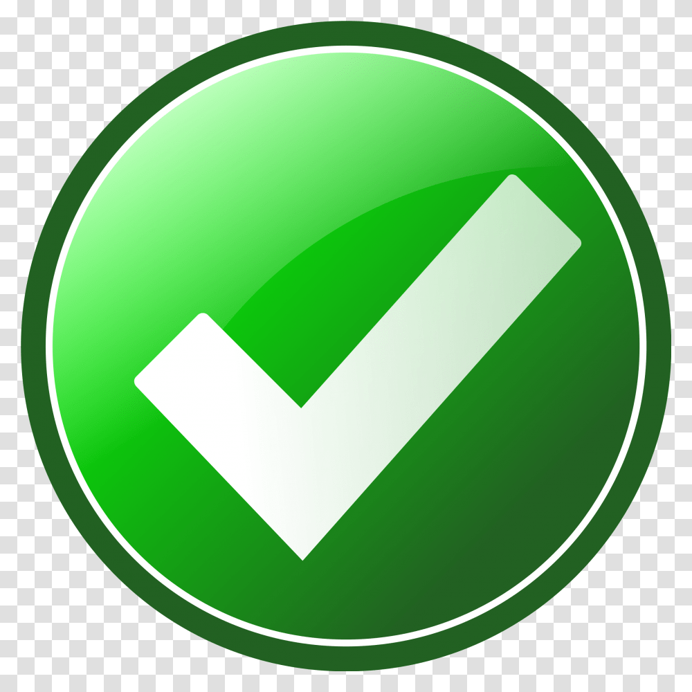 Check Mark Clip Art Green Check Mark Clipart, Recycling Symbol, Logo, Trademark Transparent Png