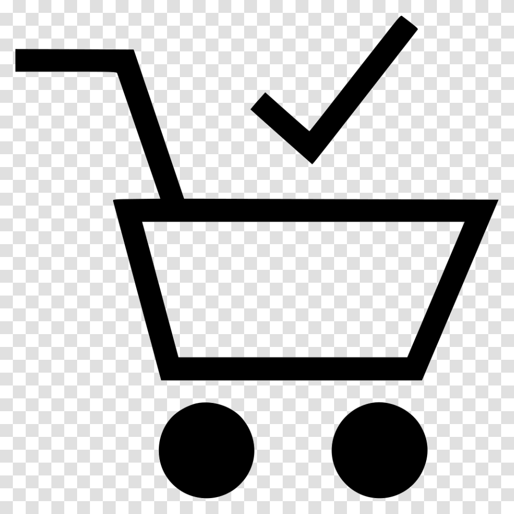 Check Mark Ecommerce Store Ok Icon Free Download, Shopping Cart, Logo, Trademark Transparent Png