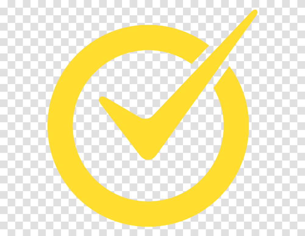 Check Mark Graphic Design, Banana, Fruit, Plant, Food Transparent Png