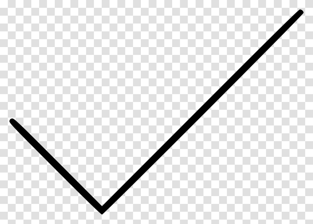 Check Mark Image Thin Check Mark, Triangle, Arrow Transparent Png
