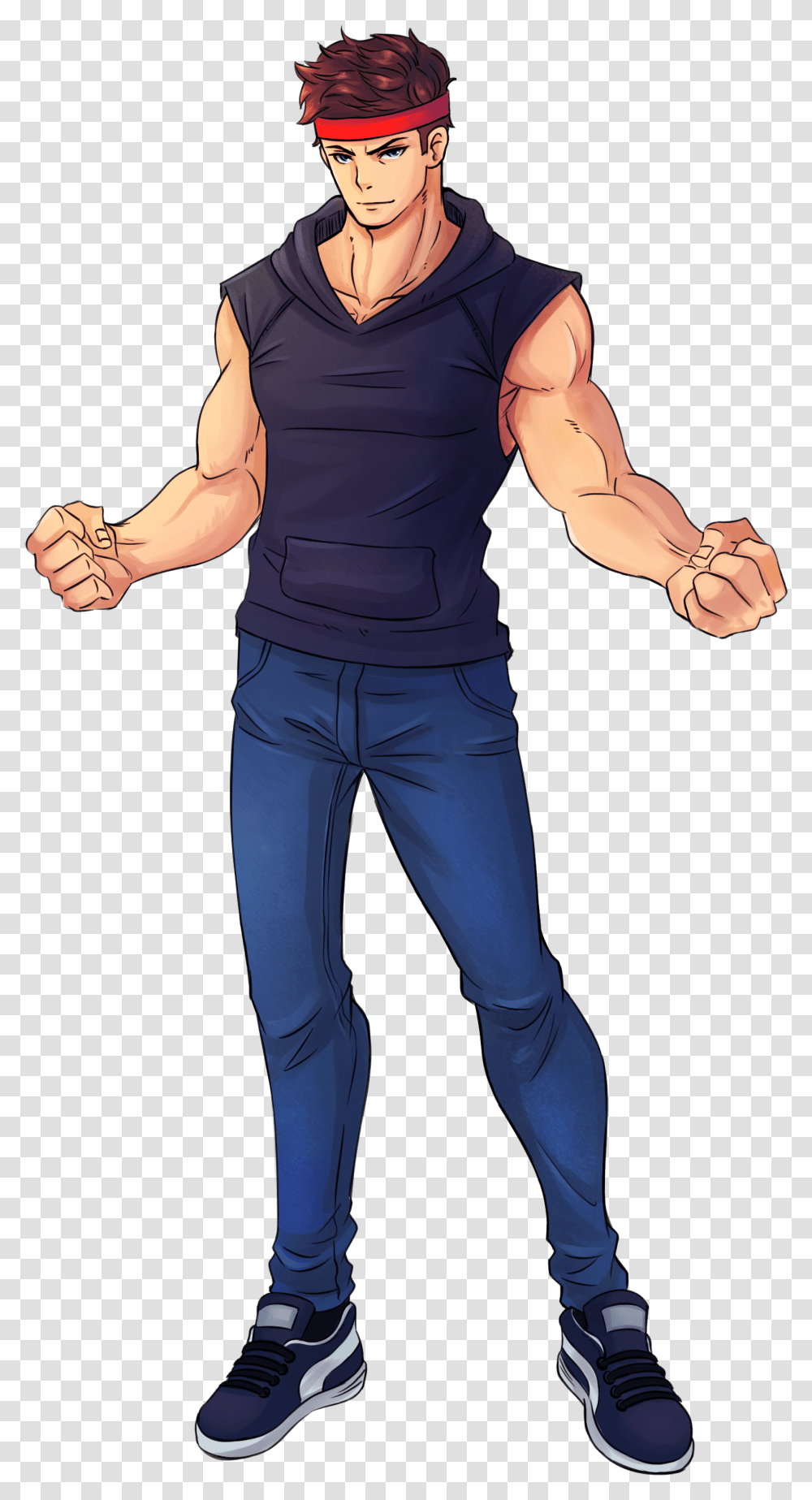 Check Me Out As An Anime Character And Susabii Anime Character Anime Jeans, Arm, Person, Human, Hand Transparent Png