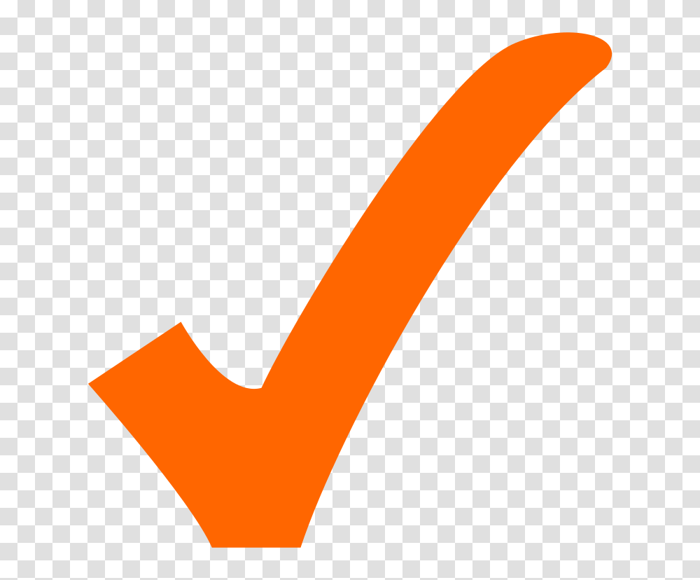 Check Orange Check Icon, Axe, Tool, Text, Symbol Transparent Png