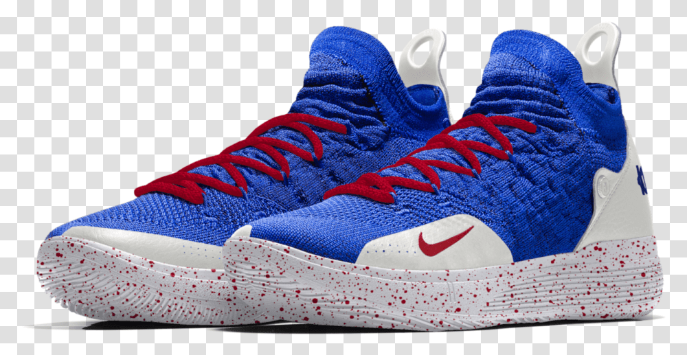 Check Out Nike's Custom Nba Opening Week Shoes For Kd 11 Red White Blue, Apparel, Footwear, Running Shoe Transparent Png