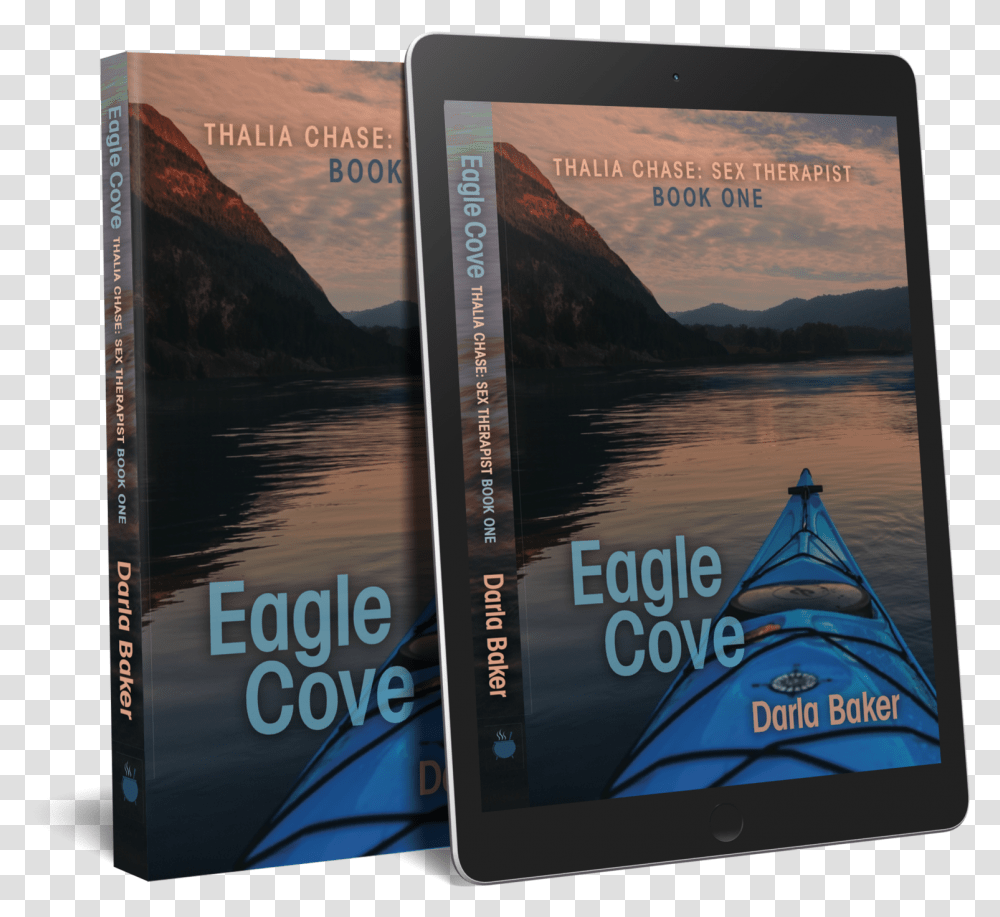 Check Out The New Eagle Cove Book Cover, Computer, Electronics, Tablet Computer Transparent Png