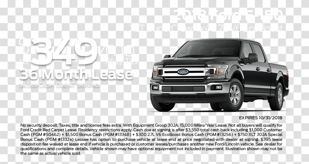 Check Out These New Car Lease Specials On The All New, Bumper, Vehicle, Transportation, Pickup Truck Transparent Png