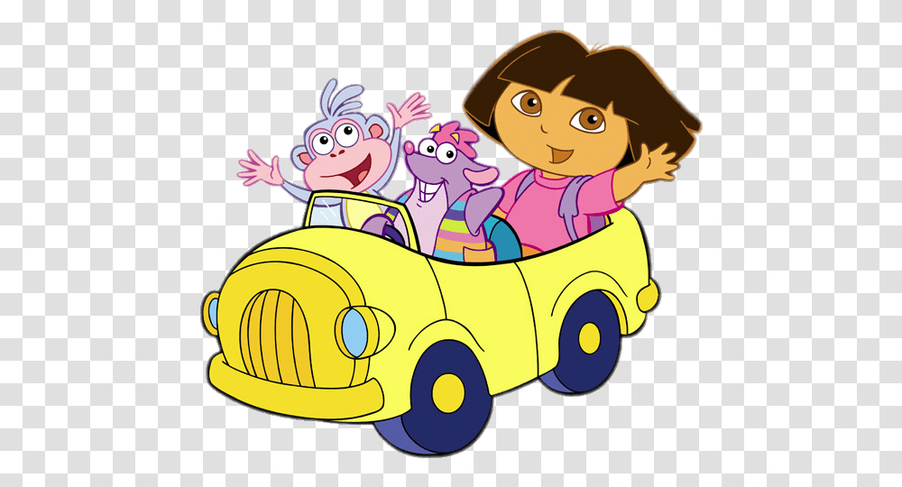Check Out This Dora The Explorer In Yellow Car Boots, Leisure Activities, Crowd, Female, Face Transparent Png