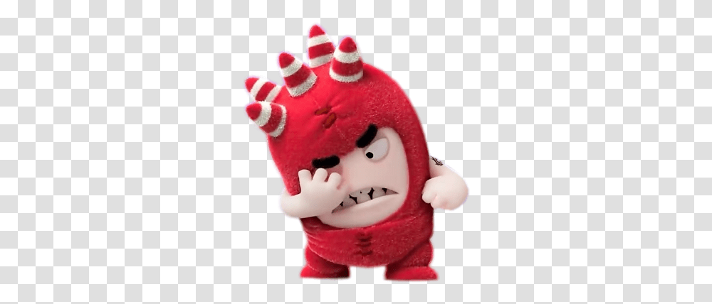 Check Out This Oddbods Fuse Face Palm Image Figurine, Sweets, Food, Plush, Toy Transparent Png