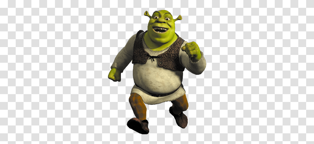 Check Out This Shrek Running Image Background Shrek, Person, Costume, Face, Clothing Transparent Png
