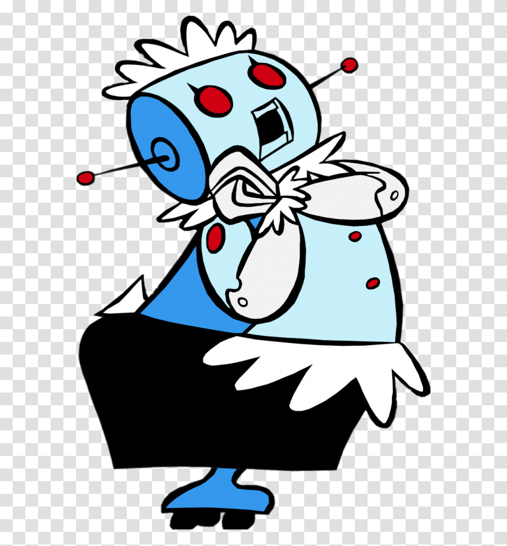 Check Out This The Jetsons Robot Rosie Image Rosie From The Jetsons, Performer, Text, Clown Transparent Png