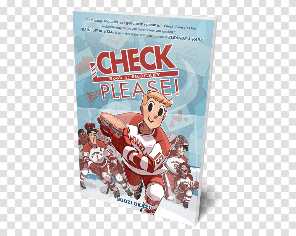 Check Please Graphic Novel Check Please Book 1 Hockey, Poster, Advertisement, Flyer, Paper Transparent Png