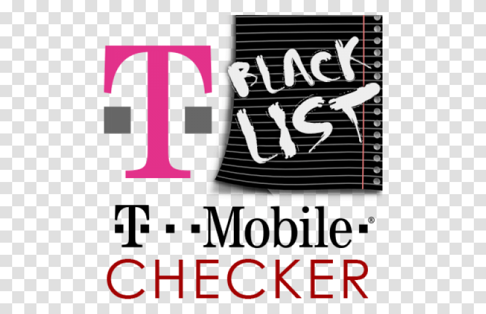 Check T Mobile Usa Blacklist Status By Imei For Iphone T Mobile, Label, Poster, Word Transparent Png