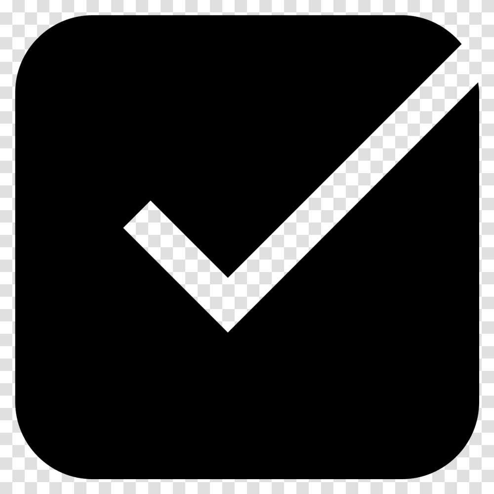 Checked Checkbox 2 Icon Sign, Gray, World Of Warcraft Transparent Png