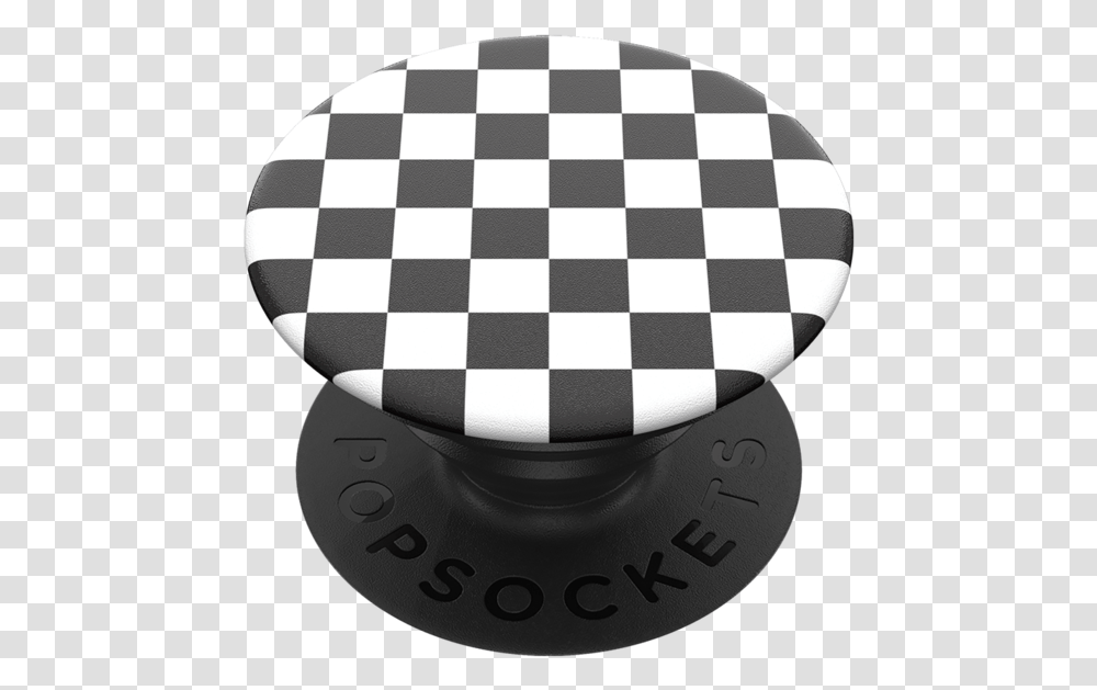 Checker Black Pop Socket Checker, Chess, Game, Sport, Sports Transparent Png