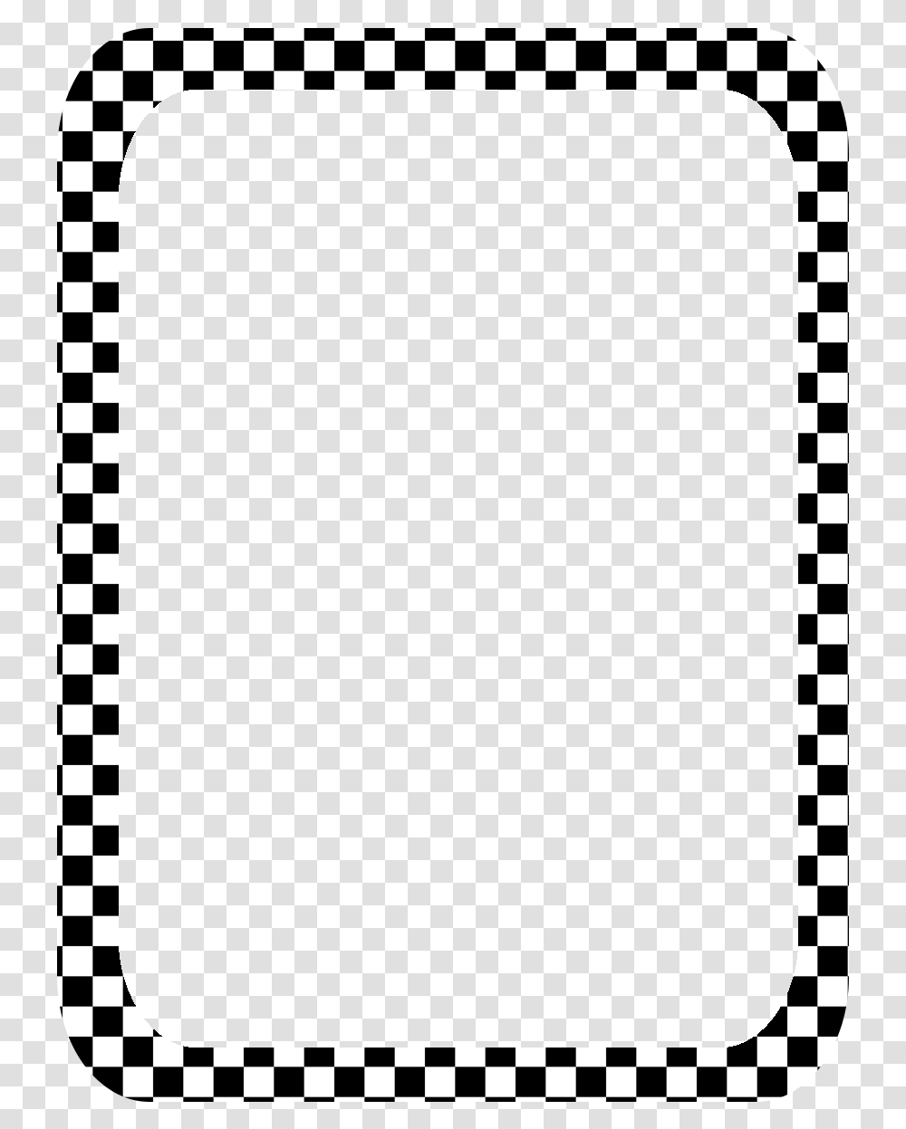 Checkerboard Clipart Checkered Flag Race Flag Border, Texture, Stencil Transparent Png