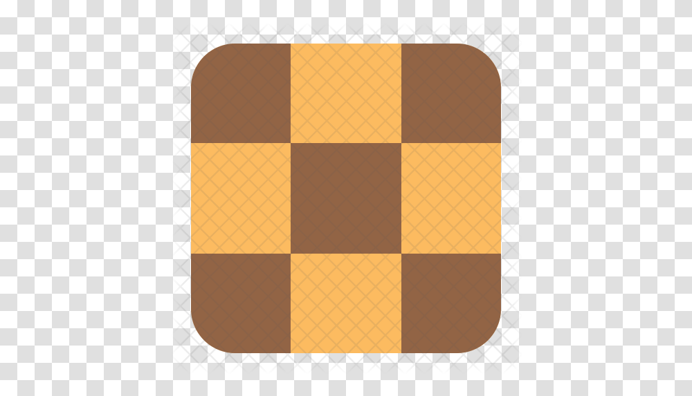 Checkerboard Cookie Icon Rug, Sticker, Label, Text, Palette Transparent Png