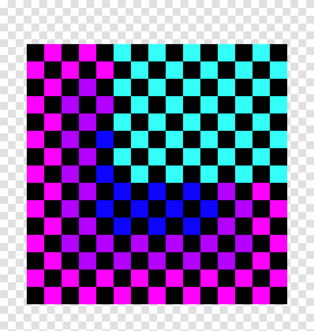 Checkerboard Pixel Art Maker, Chess, Game, Rug Transparent Png