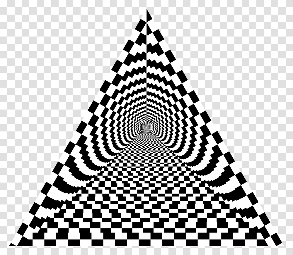 Checkerboard Pyramid Clip Arts Abstract Illusion Mural Art, Triangle, Chess, Game Transparent Png