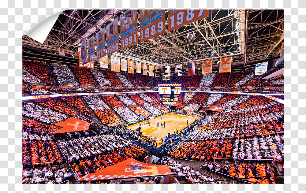 Checkerboard Thompson Boling 1 Tennessee Thompson Boling Checkered, Building, Stadium, Arena, Person Transparent Png