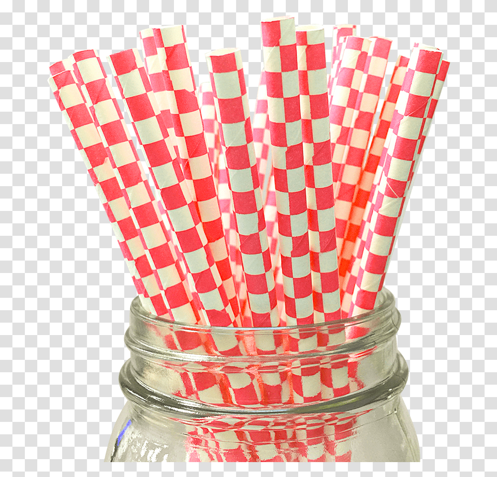 Checkered Blue Paper Straw, Sweets, Food, Confectionery, Nail Transparent Png