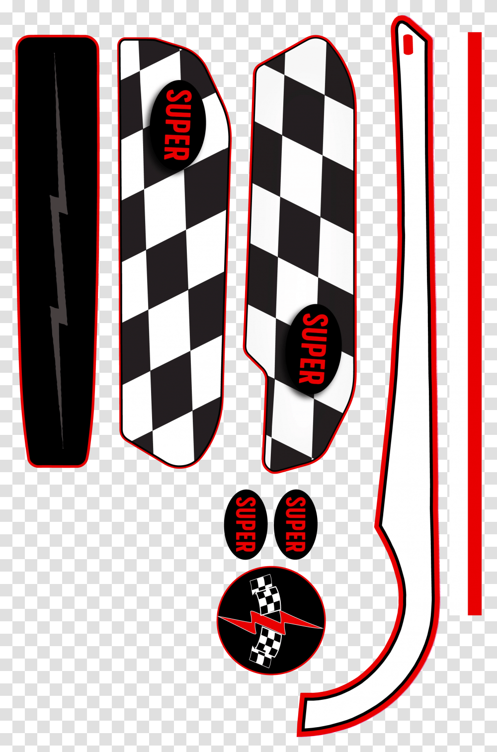 Checkered Flag, Tie, Accessories, Shirt Transparent Png