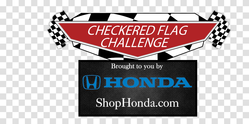 Checkered Flag Honda, Advertisement, Poster, Flyer Transparent Png