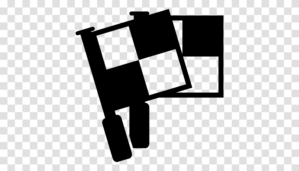 Checkered Flag Icon, Gray, World Of Warcraft Transparent Png