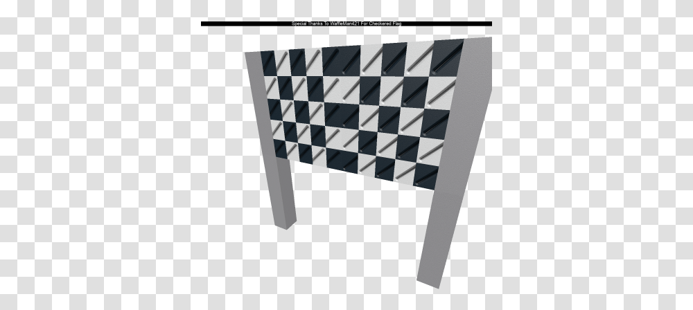 Checkered Flag Roblox Horizontal, Fence, Barricade, Rug, Chess Transparent Png