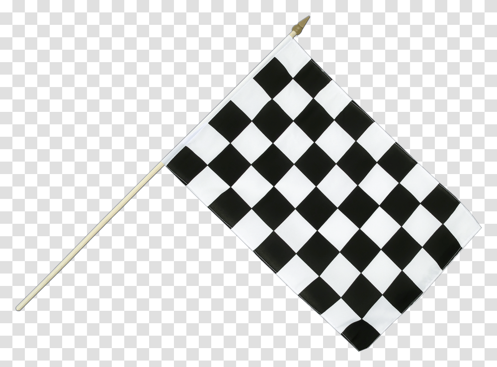 Checkered Hand Waving Flag Monster Truck Centerpieces, Chess, Game, Tablecloth Transparent Png