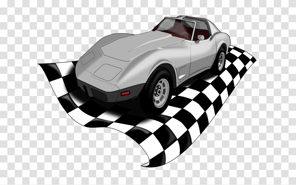 Checkervette, Transport, Car, Vehicle, Transportation Transparent Png