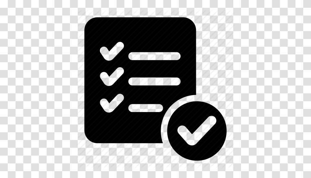 Checking Checklist Document List Verification Verify Icon, Piano, Leisure Activities, Musical Instrument, Electronics Transparent Png
