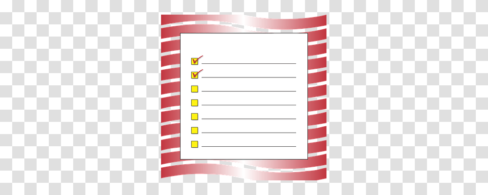 Checklist Page, Menu, Number Transparent Png