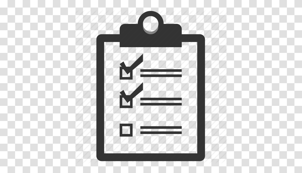 Checklist Icon, Furniture, Cabinet Transparent Png