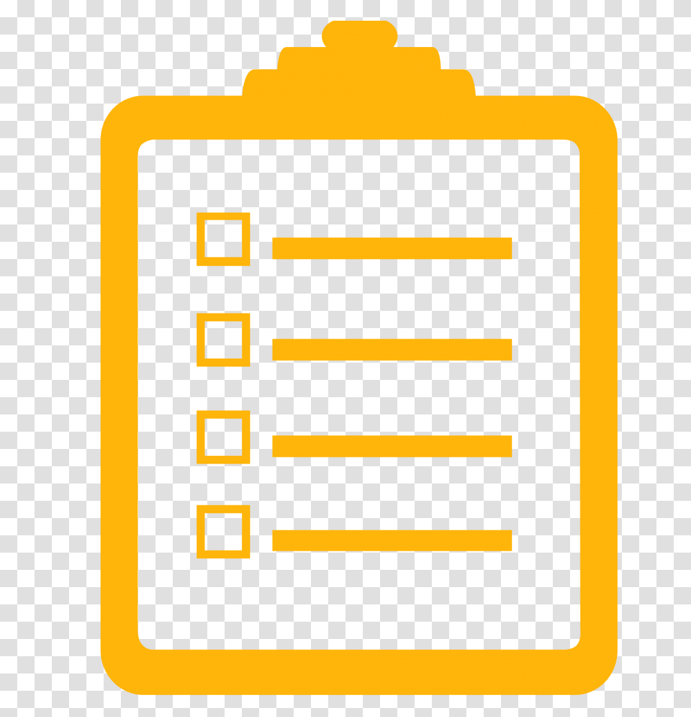 Checklist Noun Project Yellow, First Aid, Digital Watch Transparent Png