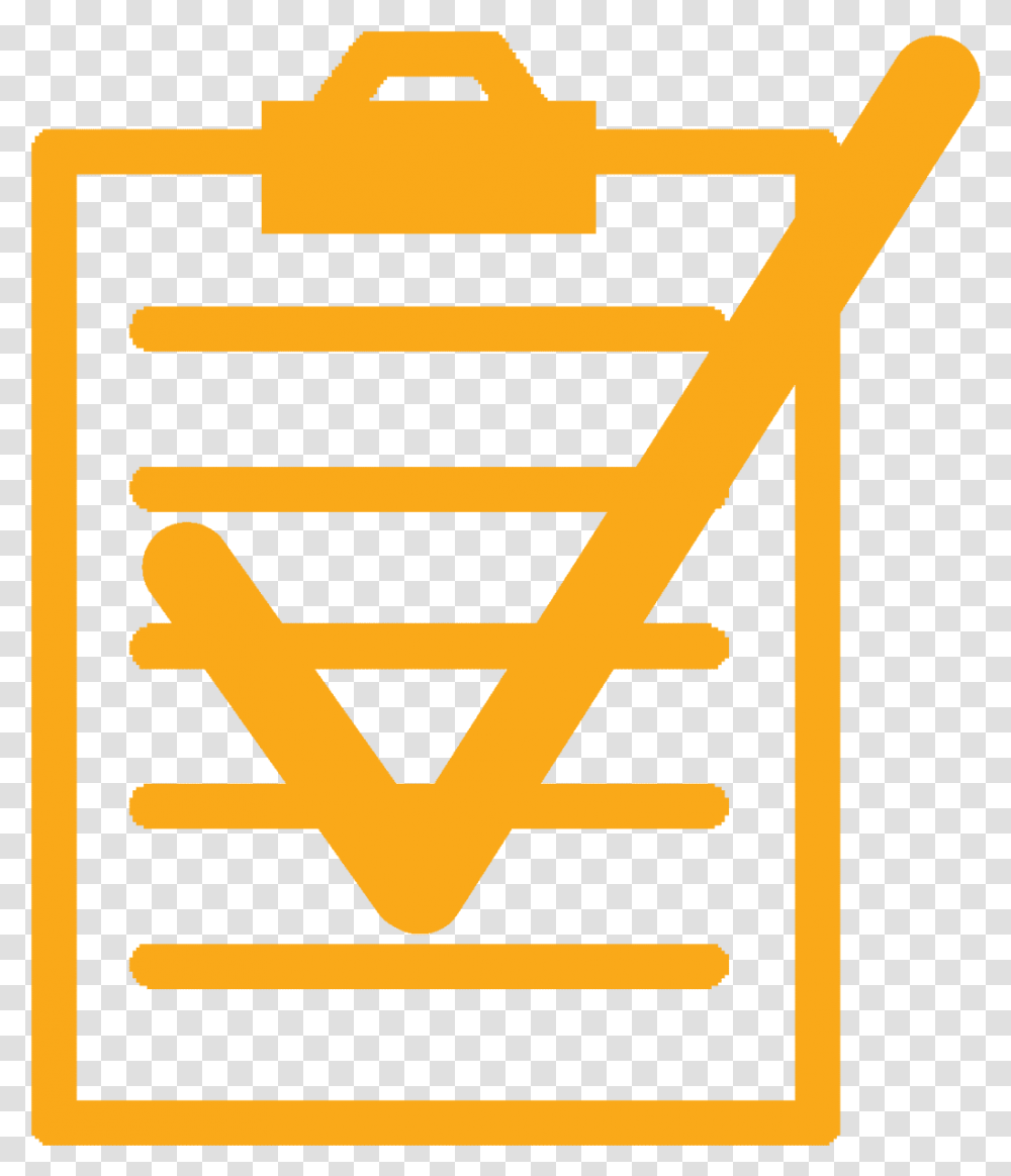 Checklist Picture Checklist Yellow, Word, Label Transparent Png