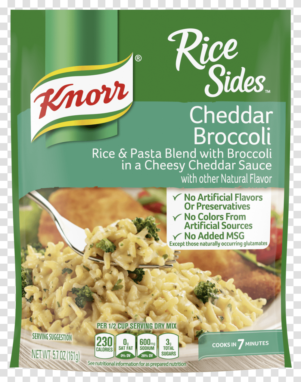 Cheddar Broccoli Knorr Rice Sides, Plant, Food, Poster, Advertisement Transparent Png