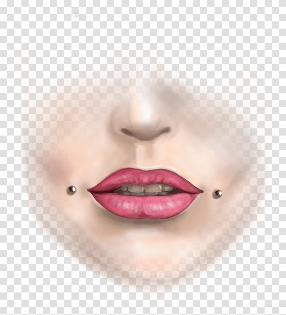 Cheek Piercing Pavilion Lip, Head, Face, Person, Human Transparent Png