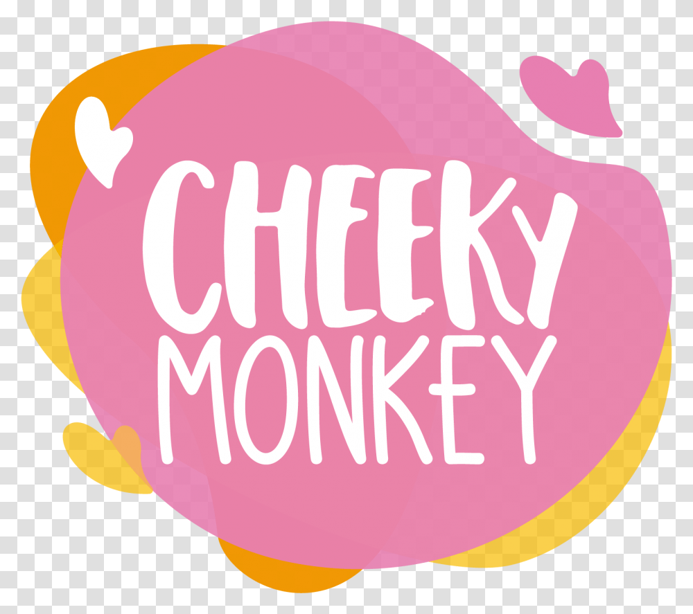 Cheeky Monkey Illustration, Food, Heart, Label Transparent Png
