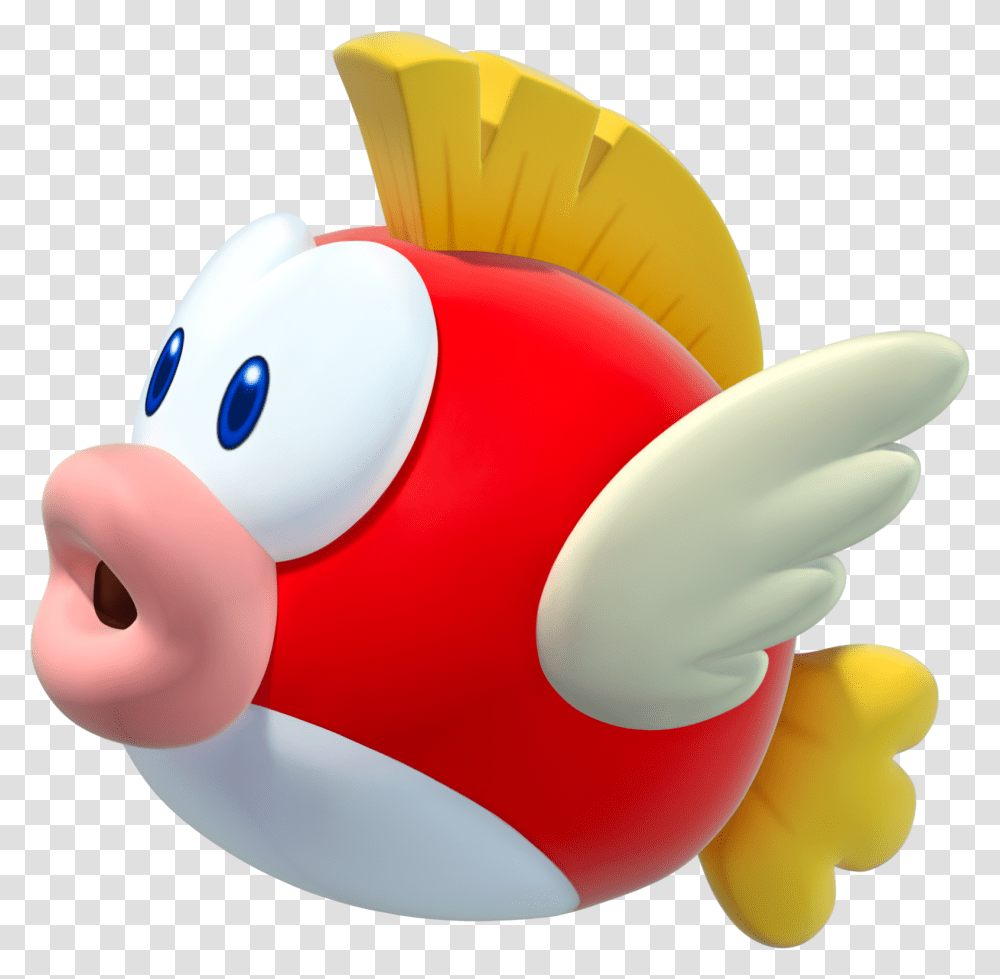 Cheep Cheep Mario, Toy, Fish, Animal, Goldfish Transparent Png