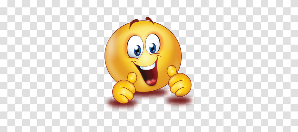 Cheer Excited Two Thumb Up Emoji, Toy, Food, Animal, Plant Transparent Png