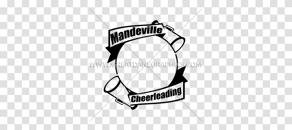 Cheer Megaphone Template Production Ready Artwork For T Shirt, Bow, Triangle Transparent Png