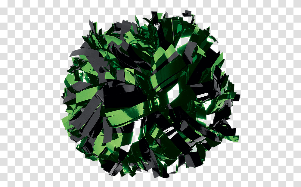 Cheer Pyawp Black And Green Pom Poms, Gemstone, Jewelry, Accessories, Accessory Transparent Png