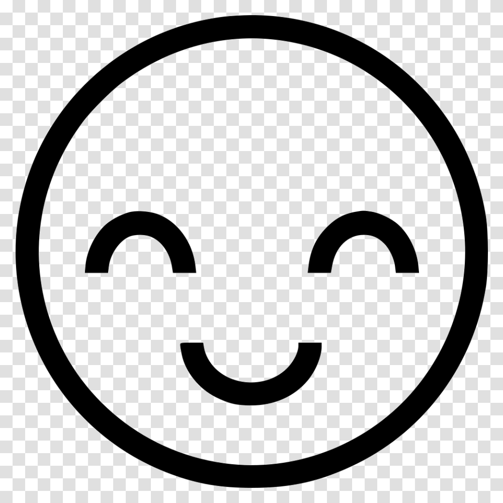 Cheerful Smiley Photo Cheerful, Logo, Trademark, Stencil Transparent Png