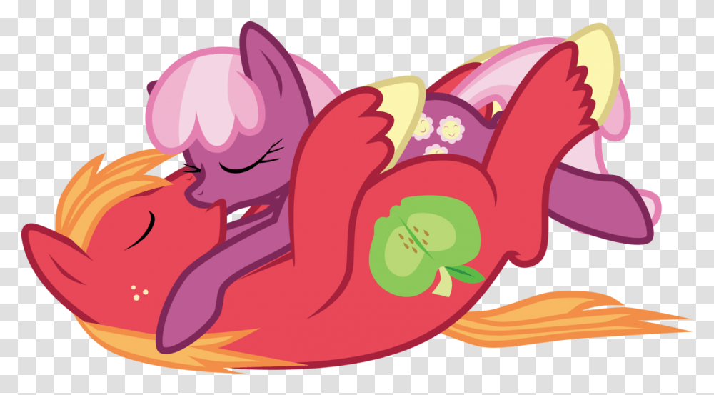 Cheerilee Cheerimac Earth Pony Kissing Male Pony Mlp Big Macintosh X Cheerilee, Sweets, Food, Confectionery, Heart Transparent Png