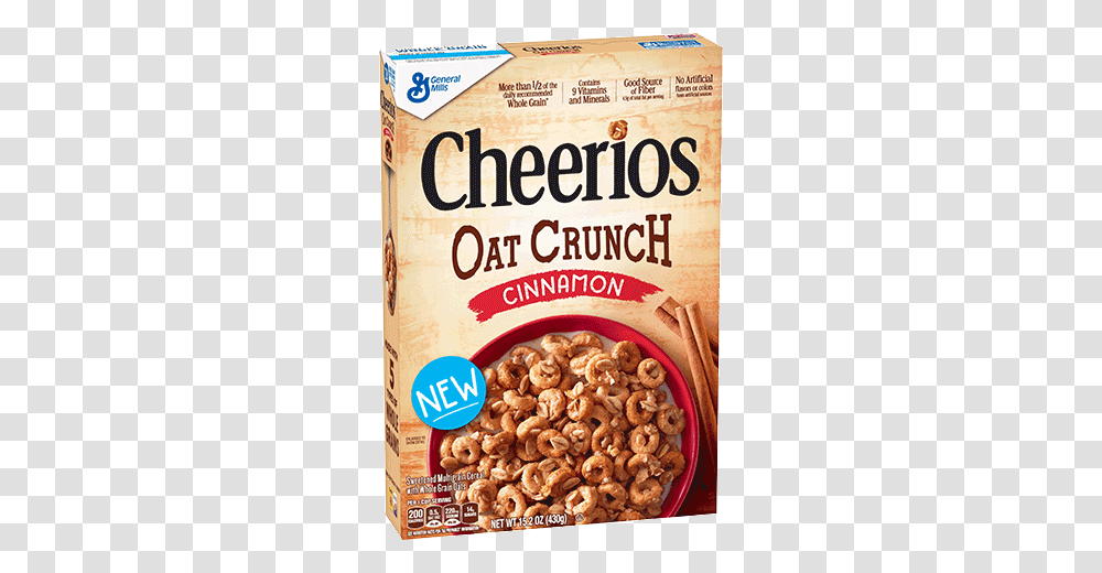 Cheerios Oat Crunch Cheerios, Plant, Food, Vegetable, Snack Transparent Png