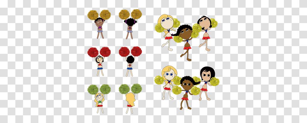 Cheerleader Sport, Hand, Toy Transparent Png