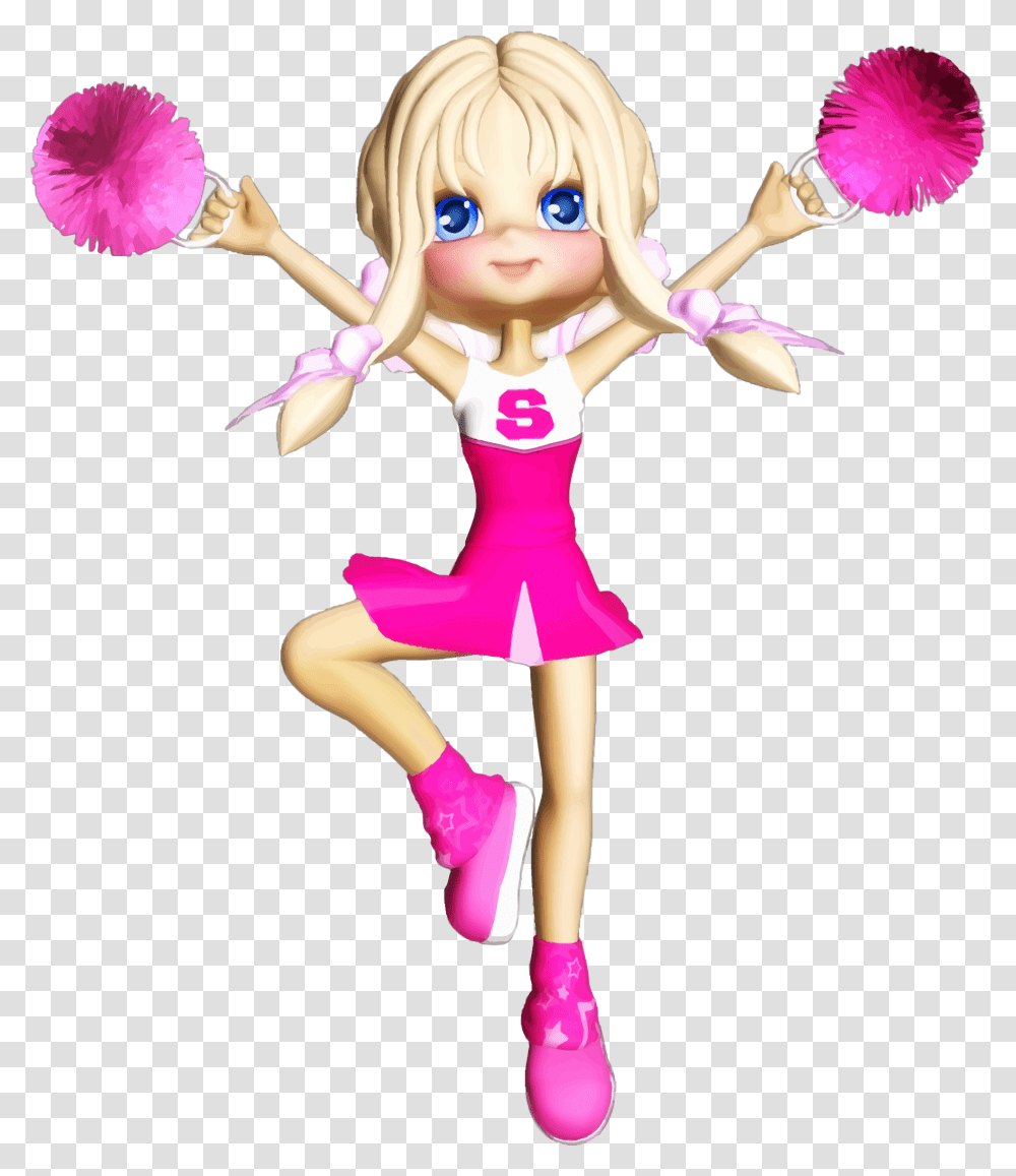 Cheerleader Clipart, Doll, Toy, Flower, Plant Transparent Png