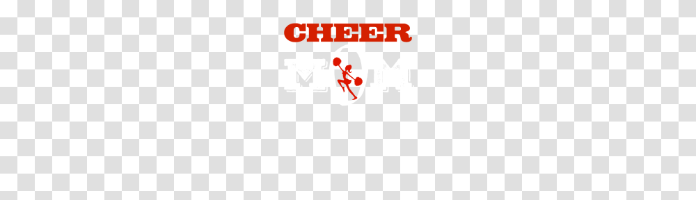 Cheerleader Mom Red Silhouette, Label, Alphabet Transparent Png