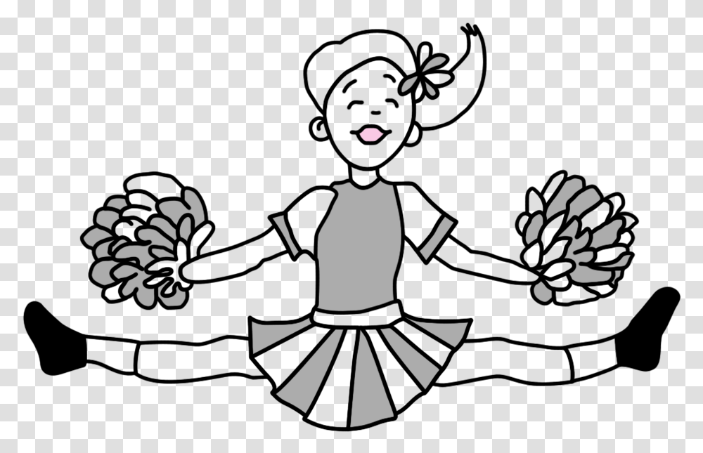 Cheerleaders, Bird, Animal, Hand, Crowd Transparent Png