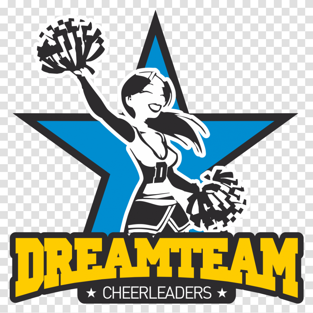 Cheerleaders Vector Graphic Free Stock Logo Cheerleaders, Poster, Advertisement, Symbol, Flyer Transparent Png