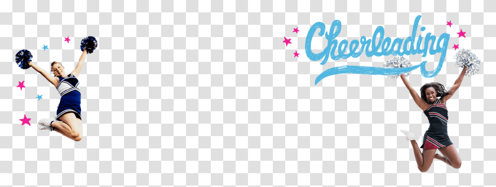 Cheerleading Background, Person, Logo Transparent Png